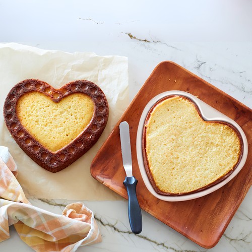 6 Inch Herzförmige Kuchenform Kuchenformen Mit Herz-Cupcake-Pfanne - Bild 5 von 12