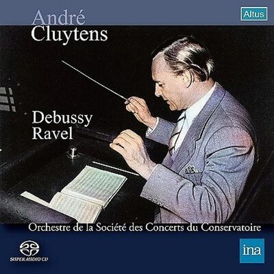 Andre Cluytens Debussy Ravel Orchestral Works SACD Single Layer Altus JAPAN