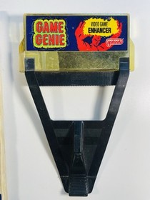 GAME GENIE & CODEBOOK MANUAL GALOOB VIDEO GAME ENHANCER NINTENDO NES
