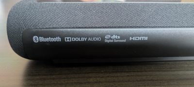 Yamaha YAS-106 Sound Bar w/ Built-In Subwoofers, Remote + Power