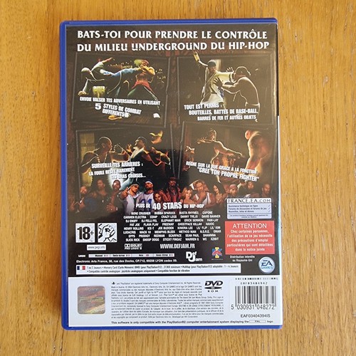 Def Jam: Fight for NY - Sony Playstation 2 PS2 - PAL FRA (ENG-FR) - Foto 2 di 3