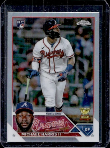 2023 Topps Chrome Michael Harris II RC Refractor Rookie #79 Braves