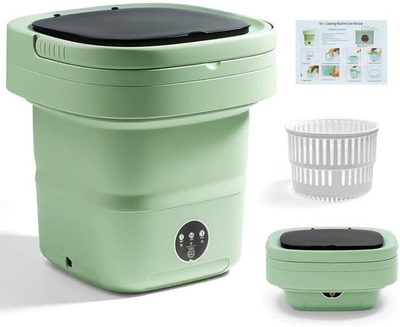 #ad Portable Washing Machine 16L Upgraded Spin Basket Foldable Ideal for Apartment $69.99