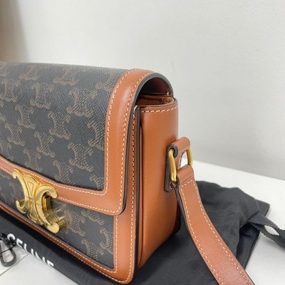VIP【関税送料無料】希少 CELINE CROSSBODY BAGS Celine Triomphe Tin Crossbody Bag 12345 103784465 | eBay