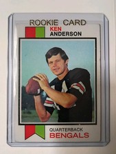 1973 Topps Ken Anderson Rookie #34 Football Card Cincinnati Bengals. rookie card picture