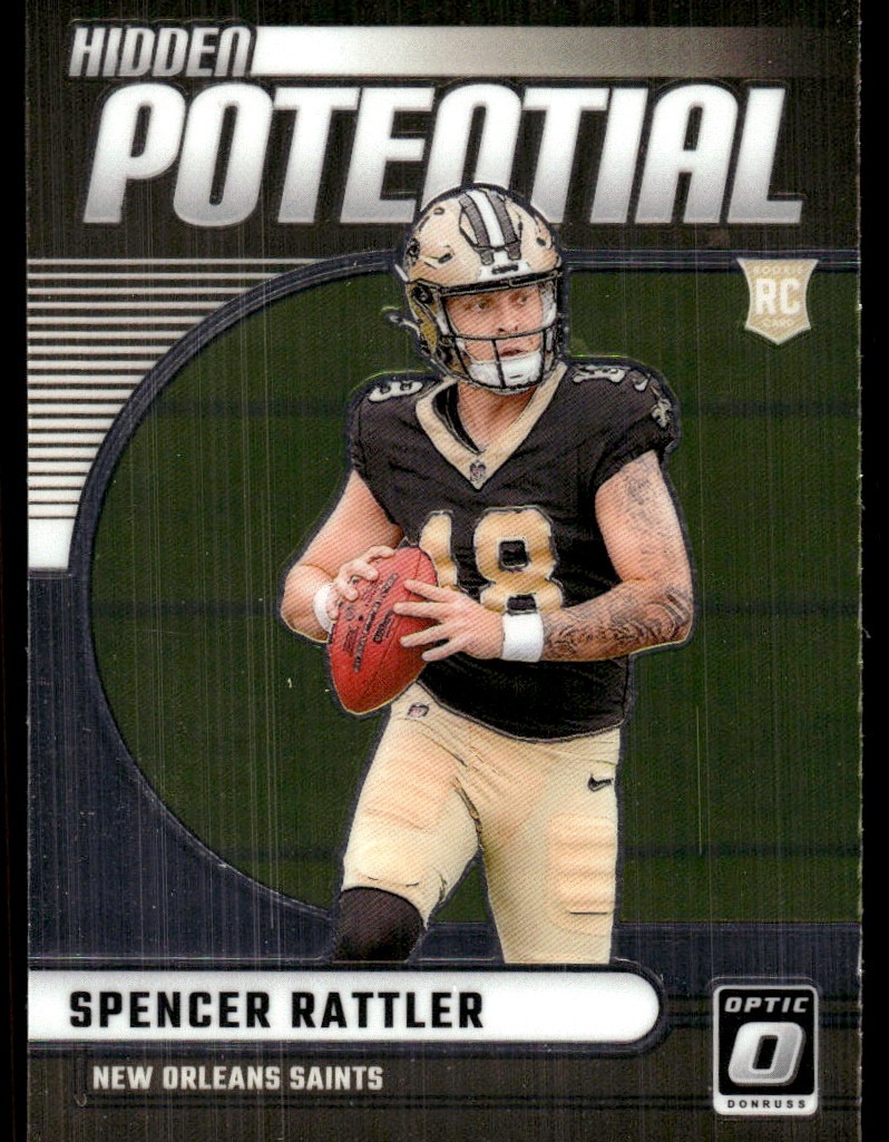 Brenden Rice Panini Donruss Optic Hidden Potential #8 Base
