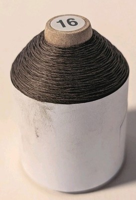 Button THD F-16 Sewing Thread Dark Brown Color 43491 Spool  500 Yards BMT1DBR