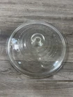 Wagner Ware Cast Iron C-5 Glass Lid 8" Dutch Oven Cover No Logo C-5 Made In Usa