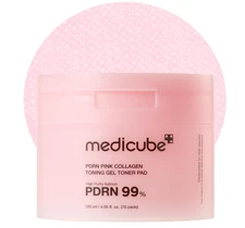 Medicube PDRN Pink Toning Gel Toner Pad 70ea - Authentic & Trusted U.S. Seller