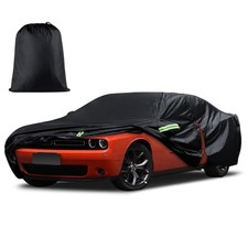 Car Cover 2008-2025, Waterproof All Weather for Custom Fit for Dodge Challenger