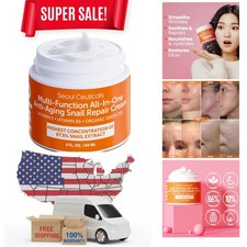 Snail Mucin Moisturizer 97.5 - Korean Skin Care Snail Repair Cream - Day  N...