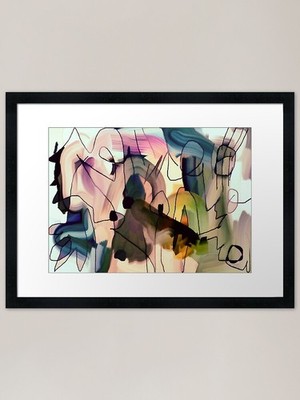 Syrische Flüchtlinge Gerahmter Kunstdruck Gerahmtes Wandbild Poster Leinwanddruck Bild