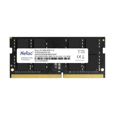 Netac 8GB DDR4 Speichermodul 2666 MHz SODIMM