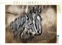 "Calvendo Puzzle An Illustration From The \"Horse Art\" Calendar | 1000 Pieces, Fin"