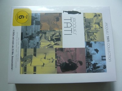 Jacques Tati Collection (4 DVDs) neu Oncel Schützenfest Ferien etc.