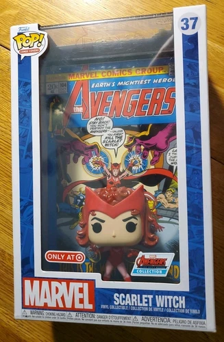Funko POP! Comic Cover Marvel Scarlet Witch 4" Vinyl Figure Avengers Collection 