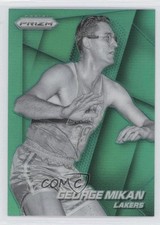 2014-15 Panini Prizm Green Prizm George Mikan #158 HOF 1u0