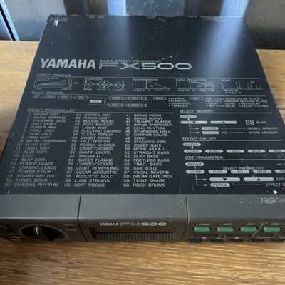 Yamaha FX500 Multi-Effects Processor Rack-Mountable Chorus Flanger