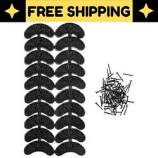 Shoe Heel Protectors Rubber Sole Repair Pads Saver Plates Handy Protection 10 PC