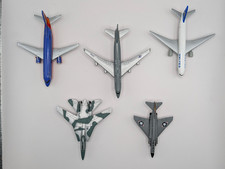 Lot of 5 Diecast Jet Airplanes