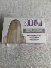 BOLD UNIO PURPLE HAIR MASK REMOVE BRASSY YELLOW TONES Restore HairColor Hot Sell