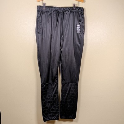 Ecko Function Size XL Men's Black Leisure Track Pants W Pockets Logo Drawstring