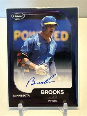 Brooks Lee Auto 2024 Pulse Lumin # d 4/5 Minnesota Twins #LA-BLE