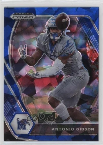 2021 Panini Prizm Draft Picks Blue Ice Prizm /99 Antonio Gibson #79