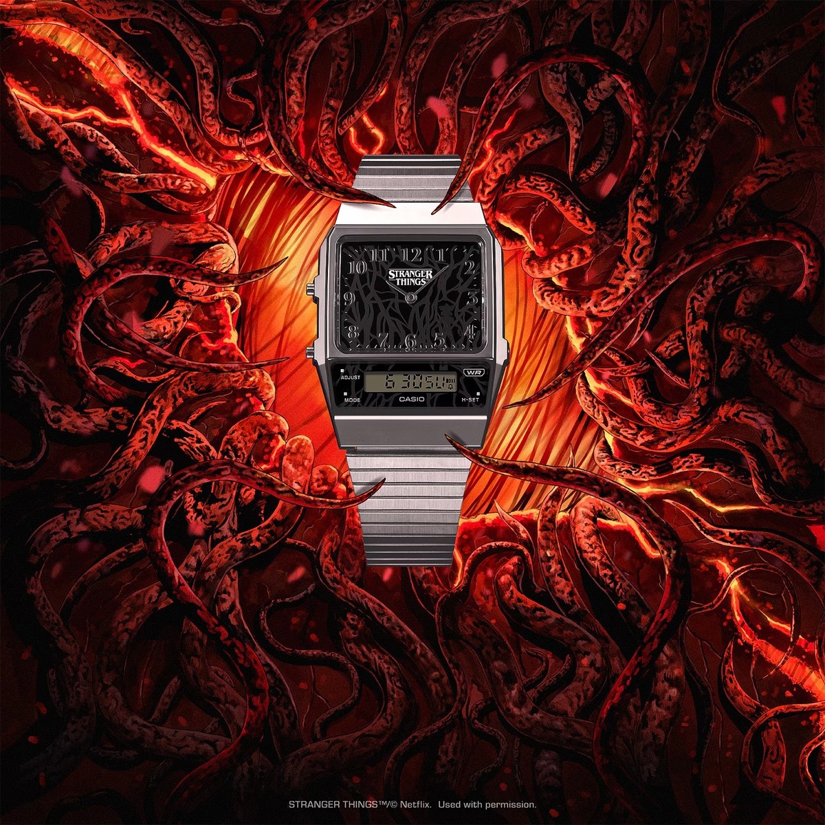 Casio AQ-800EST-1ADR Stranger Things Limited Edition Digital