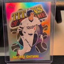 Topps 2026 Series One Titans of the Game Insert Shohei Ohtani #TOG-1 Dodgers