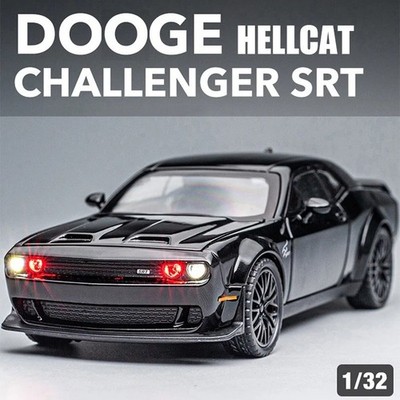1:32 Dodge Charger Challenger Hellcat Redeye Alu Modellauto Spielzeug Druckguss Castin