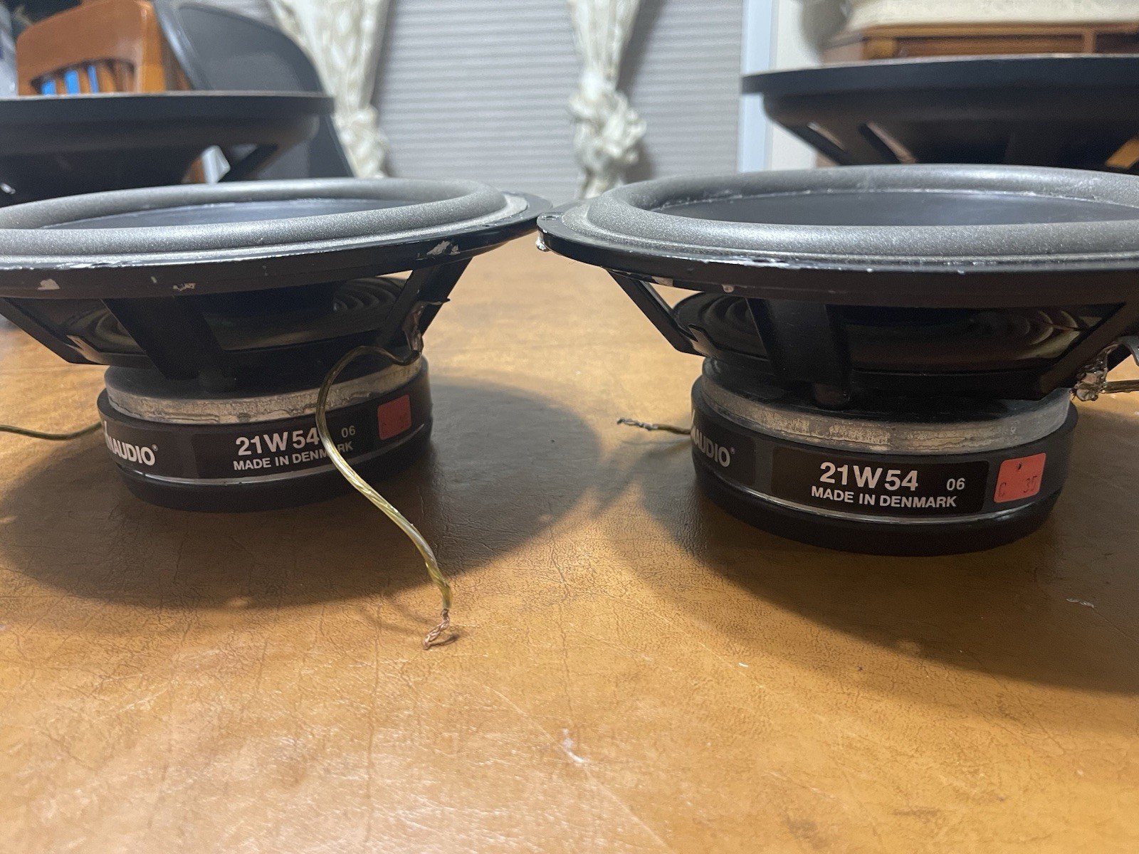 Pair of Dynaudio - Wilson Audio 8" Speakers 21W54 Pair