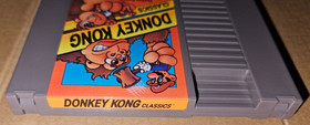 NES Donkey Kong Classics CIB Completo Sistema de Entretenimiento Nintendo Sello Ovalado