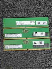 Lot of 3 HP 16GB 1Rx8 PC5-38400 DDR5-4800B Non-ECC Desktop/Workstation Memory