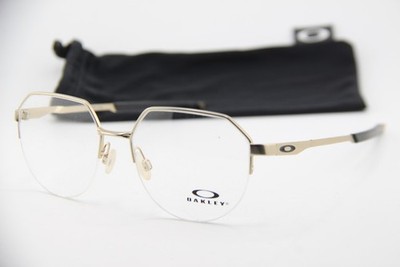 NEW OAKLEY OX3247-0452 INNER FOIL SATIN LIGHT GOLD AUTHENTIC EYEGLASSES 52-17