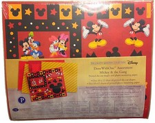 Creative Memories Done with One Disney Mickey  the Gang printed paper NIP