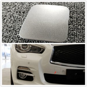 Car Front Bumper Tow Hook Eye Cover Hole For Infiniti Q50 Q50l 2014 2016 Silver Ebay