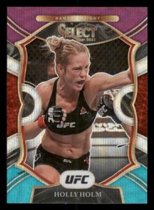 2021 Select UFC Prizms Tri-Color #54 Holly Holm
