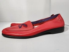 Size 8 N Red Hat Society Grasshoppers By Keds Red Women's Slip On Shoes Wedge