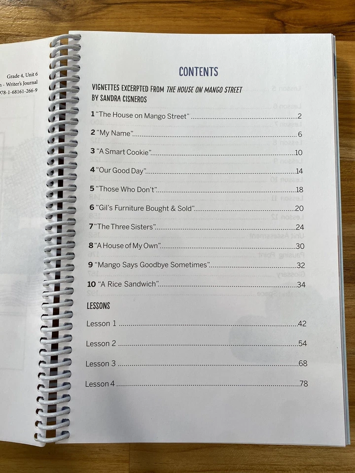 AMPLIFY Core Knowledge Language Arts Grade 4 Unit 6 Contemporary Fiction Journal Foto 4 de 4