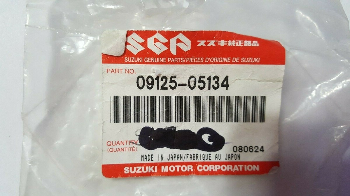 Suzuki Screw 09125-05134 NOS Qty. 2 (L-01) | eBay