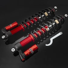 Stage 4 Adjustable Rear Shocks Absorbers Pair For Polaris Ranger 570 1000 Diesel