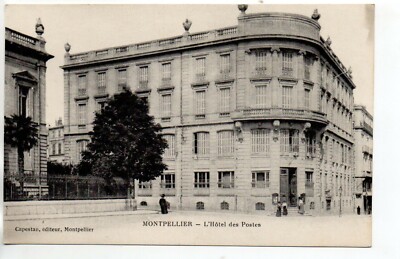 Theme LA POSTE - Post Office - postcard 34 - MONTPELLIER - the post office