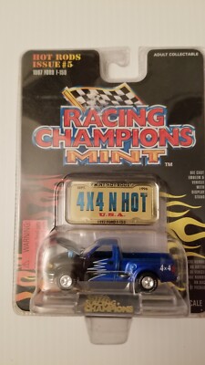 Racing Champions Mint Hot Rods Issue #5 Black/Blue Ford F