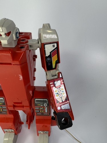 1985 Bandai Powerbots Flybot Transforming Helicopter Incomplete For PARTS Repair - Picture 5 of 10