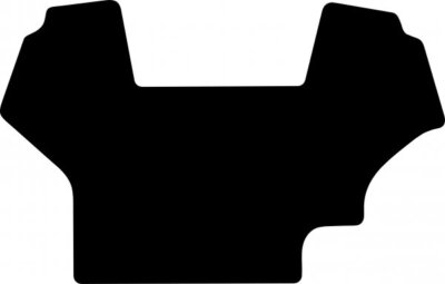 Fußmatte Fussmatte Steyr CVT 120 130 150 170 Gummi