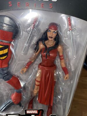マーベルレジェンド エレクトラ マンシングBAF ELEKTRA Marvel Legends Spider-Man SP//DR SUIT BAF 2018 6