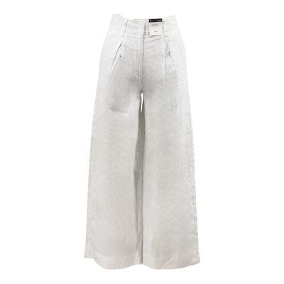 M&S Collection Women's  Pure Linen Wide Leg Trousers RRP £39.50