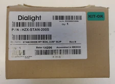 DIALIGHT STANCHION MOUNT BOX 2" P/N: HZX-STAN-200S BRAND NEW IN BOX