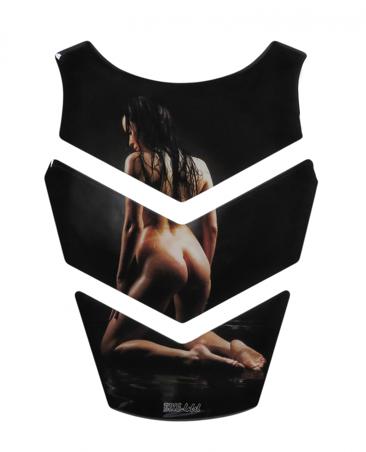 Tank pad 3D motorcycle sticker sexy girl tank protection scratch protection b...